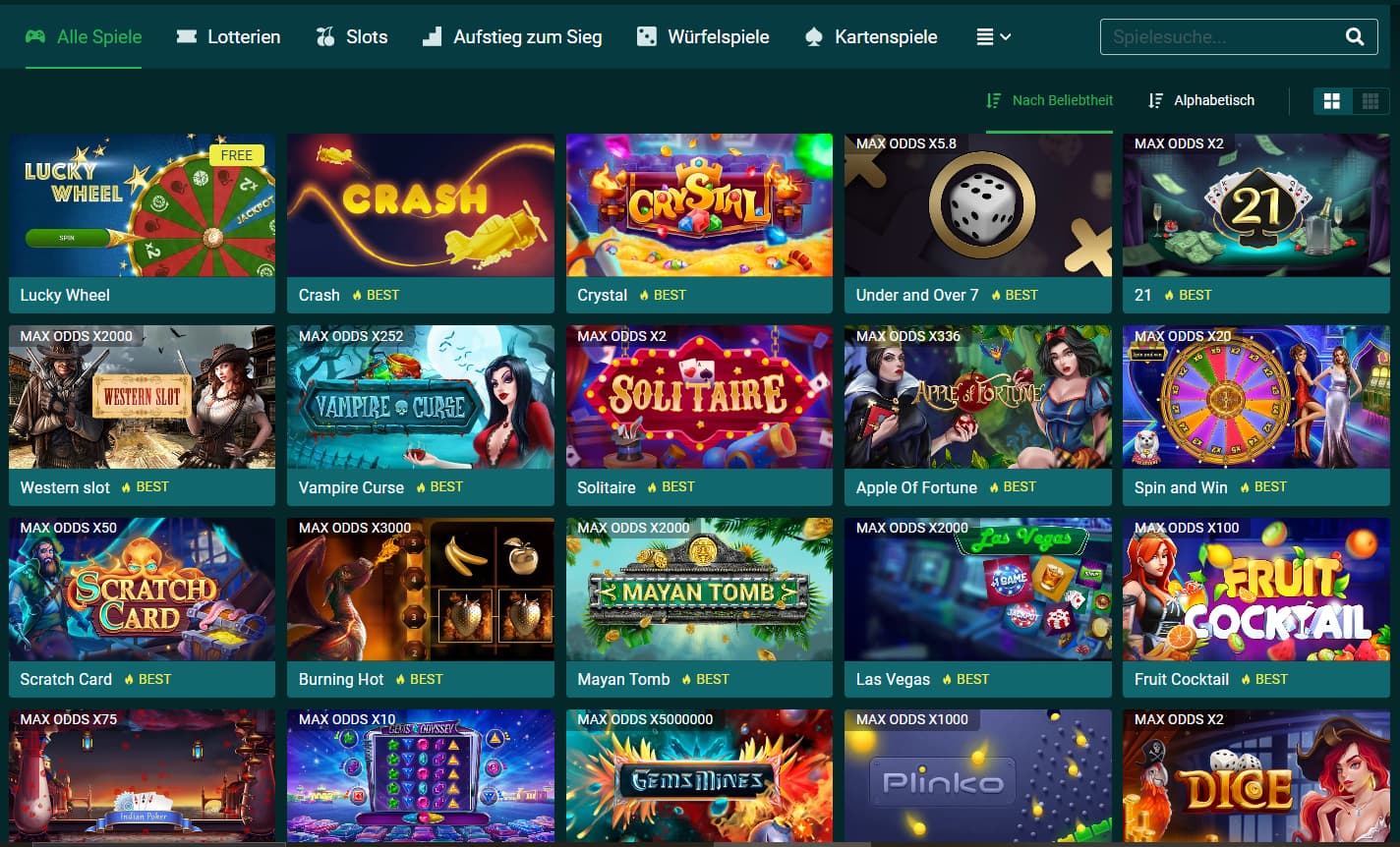 22Bet Casino Deutschland