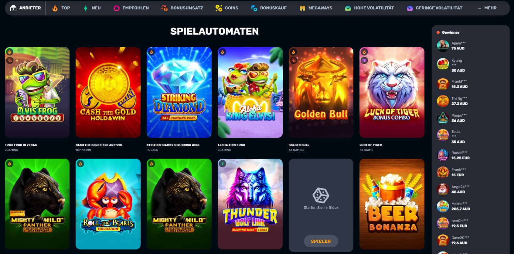 RocketPlay Casino Überprüfung